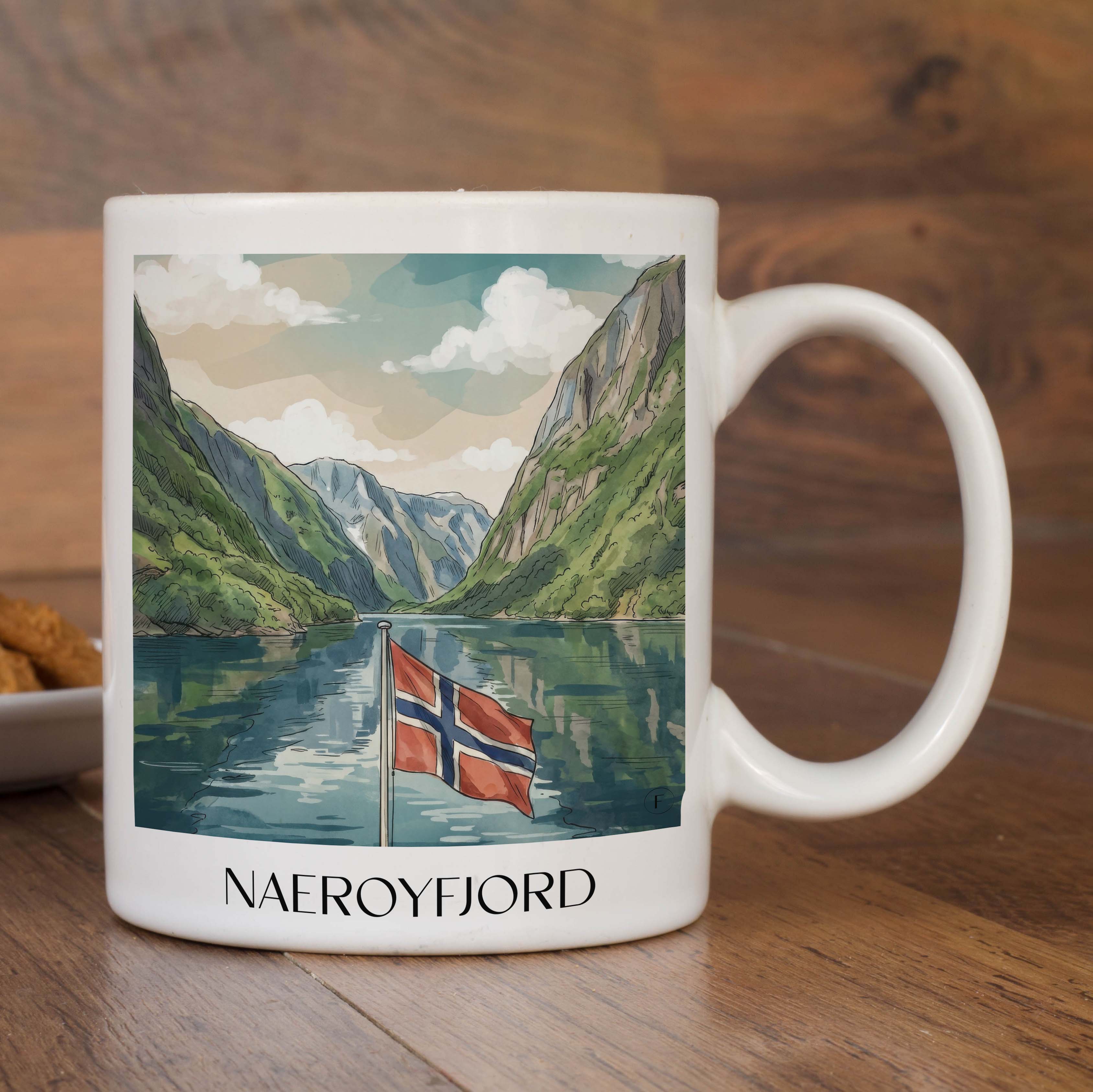 naeroyfjord-norwegen-kaffeebecher-aquarell