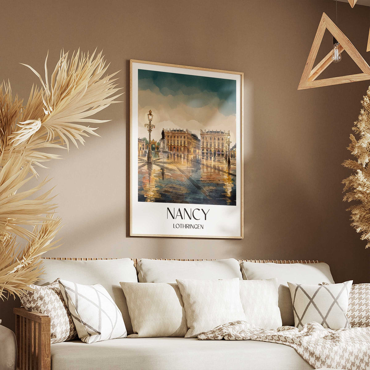 nancy-lothringen-frankreich-poster-aquarell