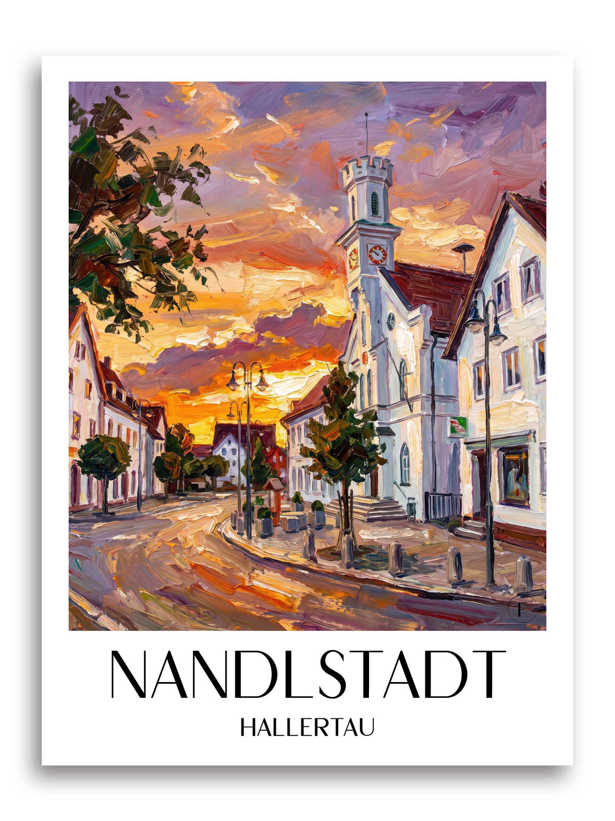 nandlstadt-hallertau-deutschland-poster-oil-painting-oelgemaelde
