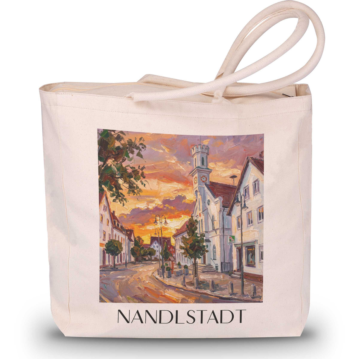 nandlstadt-hallertau-deutschland-einkaufstasche-oil-painting-oelgemaelde