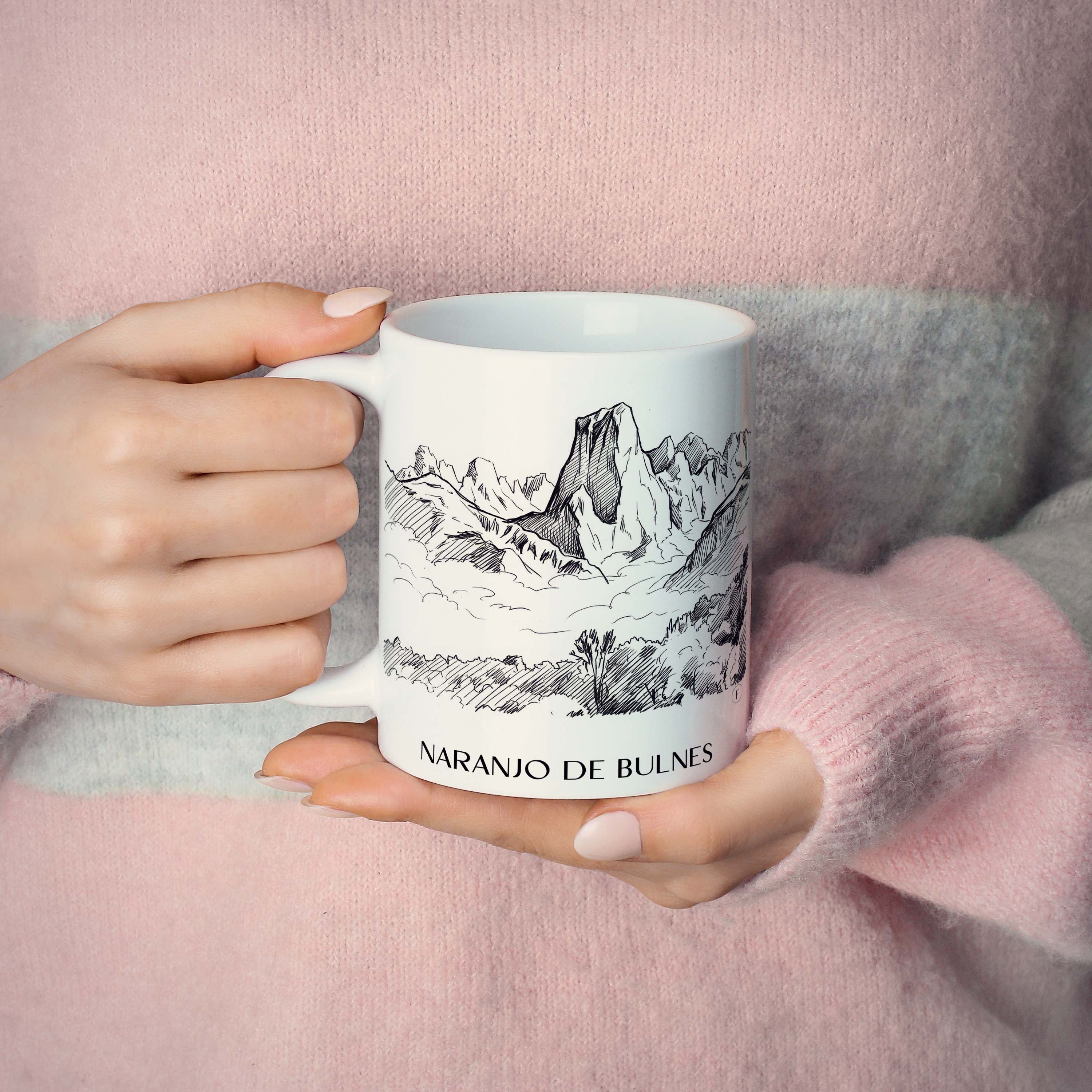 naranjo-de-bulnes-spanien-spanien-kaffeebecher-skizze