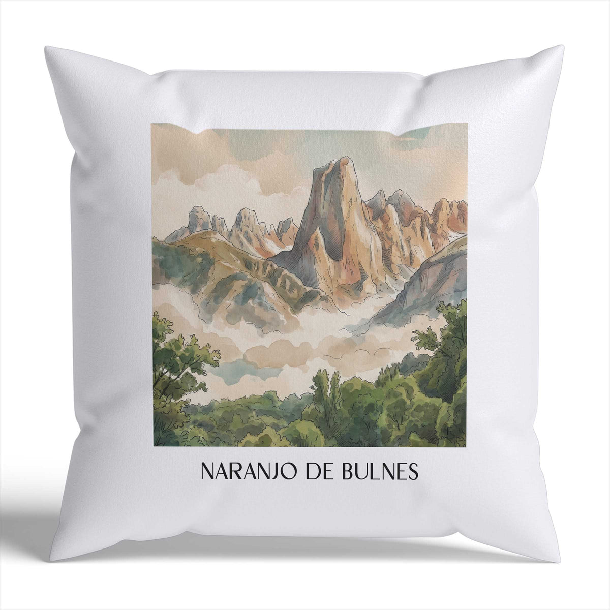 naranjo-de-bulnes-spanien-spanien-kissenbezug-aquarell