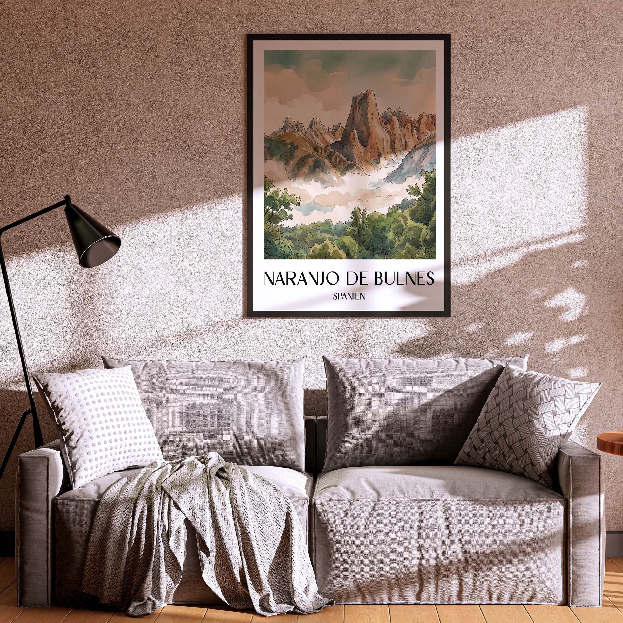 naranjo-de-bulnes-spanien-spanien-poster-aquarell