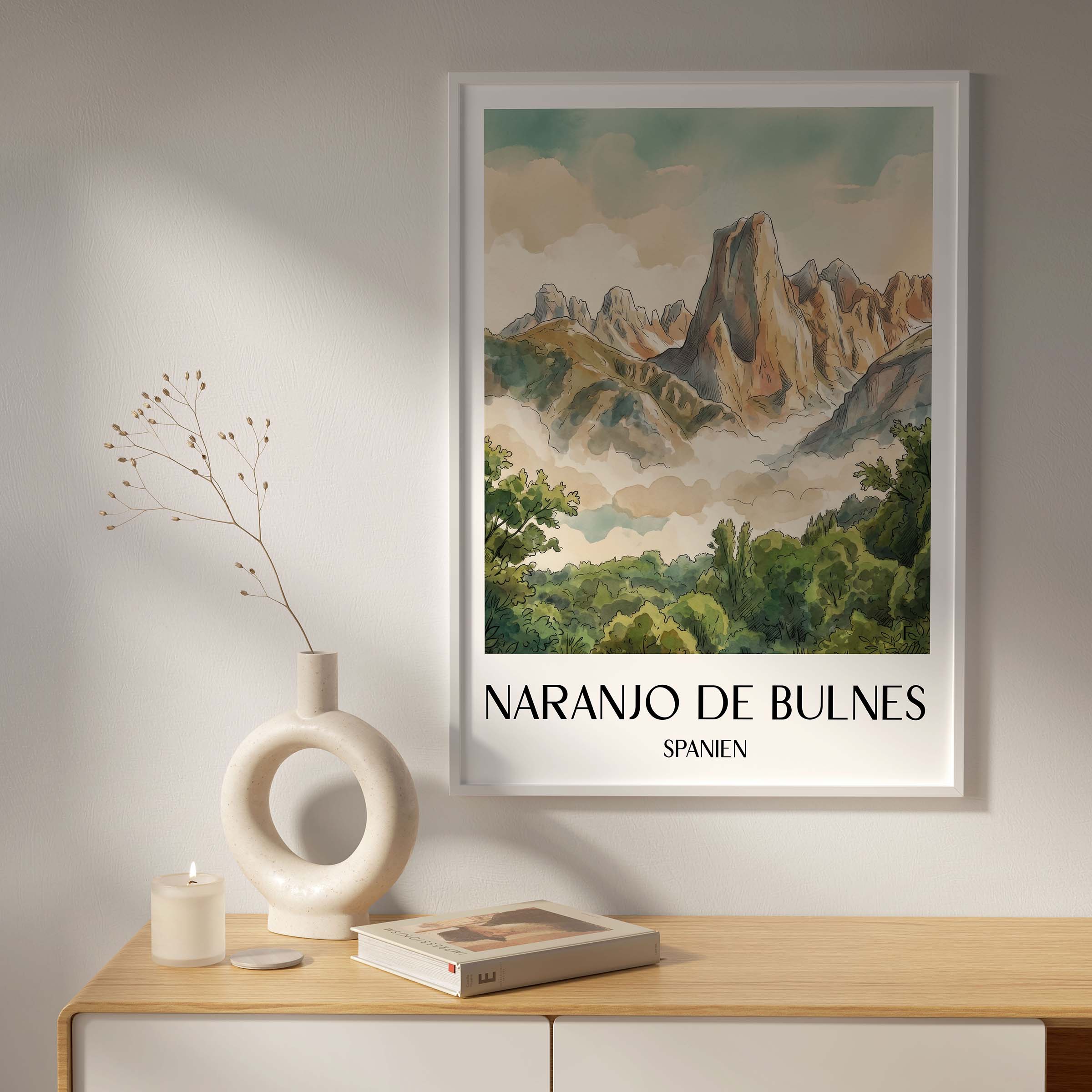 naranjo-de-bulnes-spanien-spanien-poster-aquarell