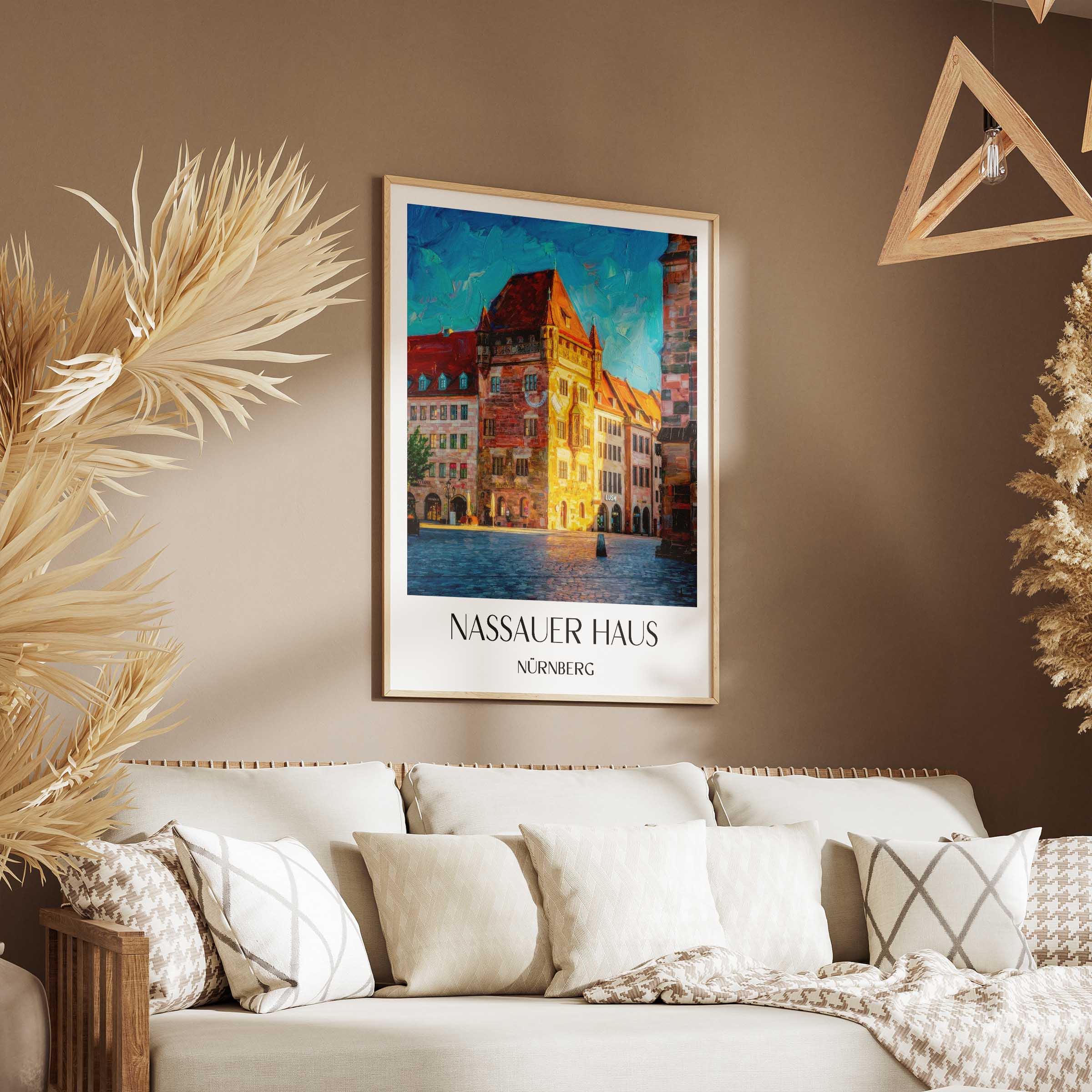 nassauer-haus-nürnberg-deutschland-poster-oil-painting-oelgemaelde