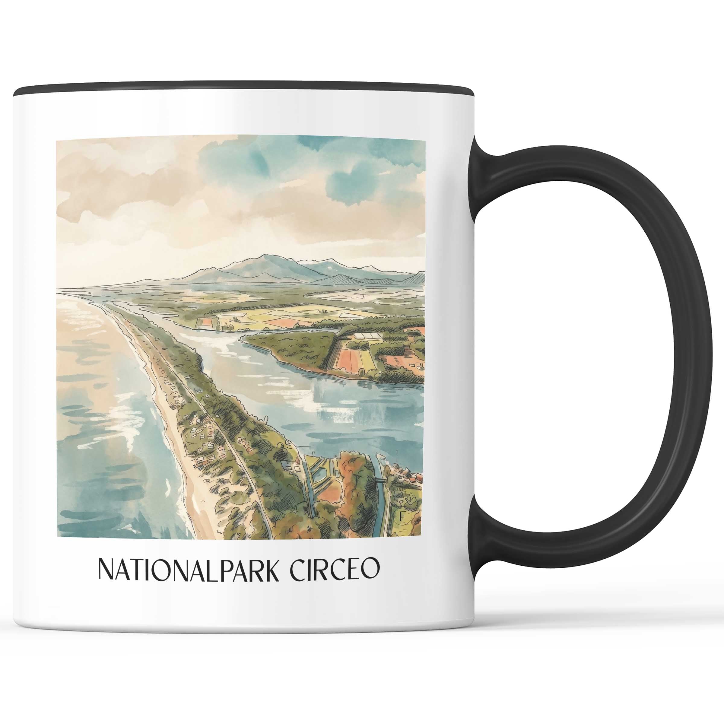nationalpark-circeo-latium-italien-kaffeebecher-aquarell