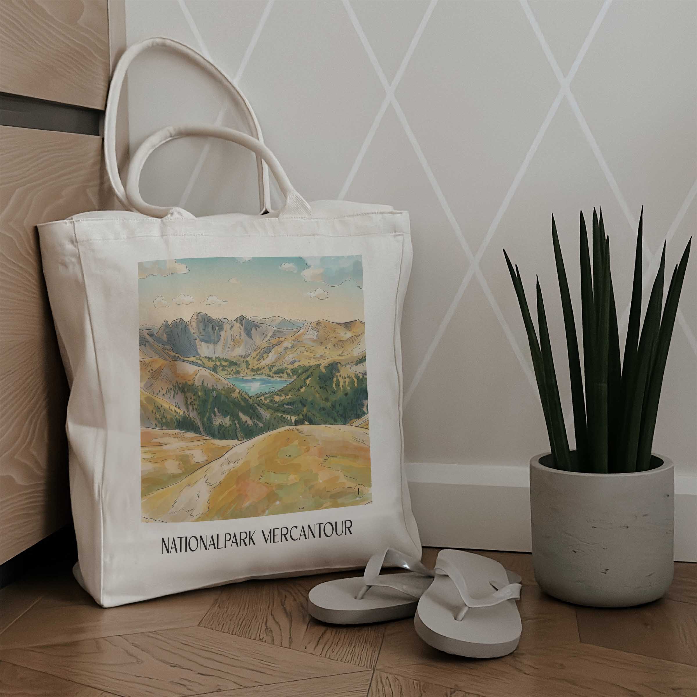 nationalpark-mercantour-alpes-maritimes-frankreich-einkaufstasche-aquarell