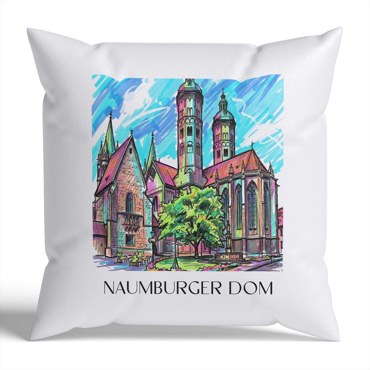 naumburger-dom-saale-deutschland-kissenbezug-graffiti