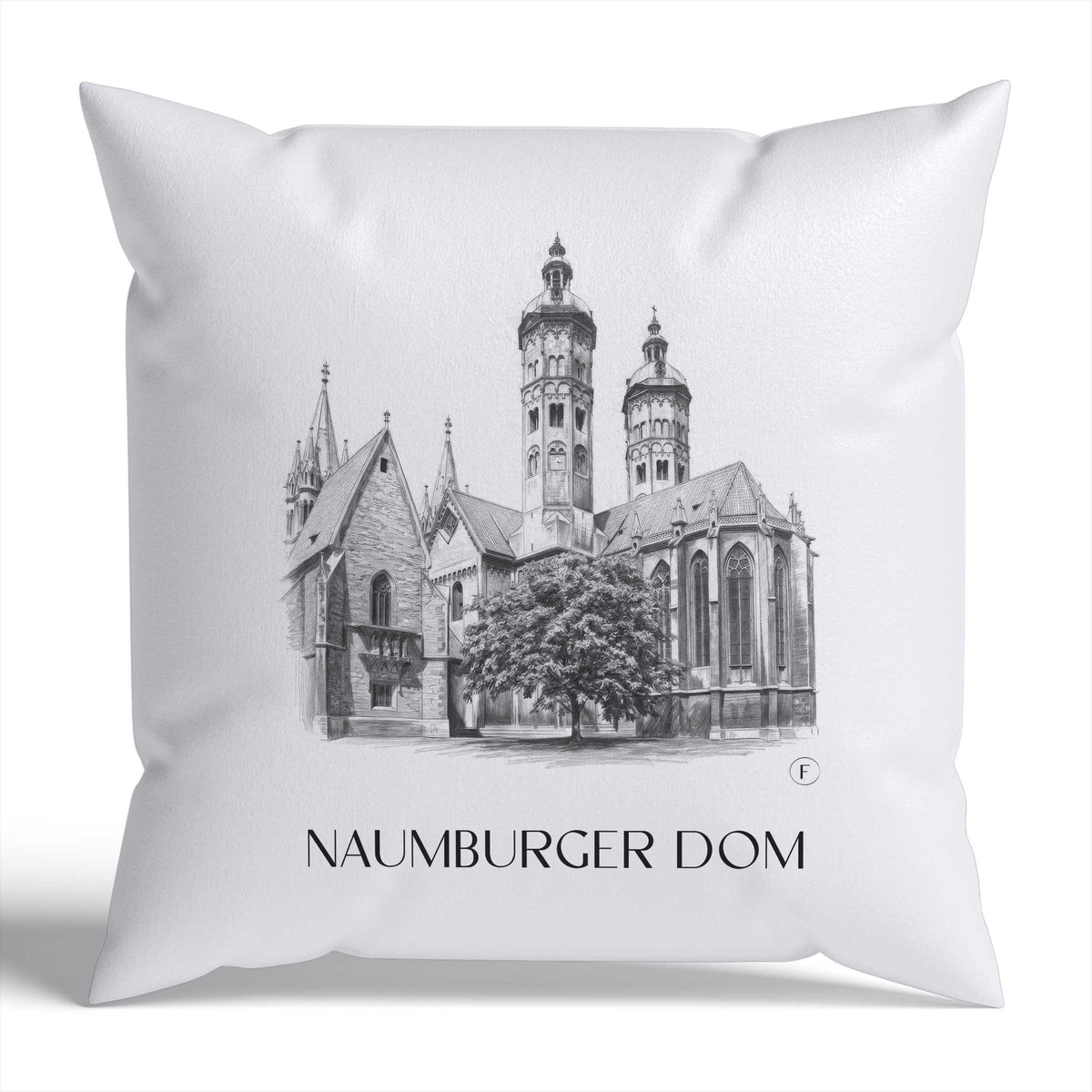 naumburger-dom-saale-deutschland-kissenbezug-bleistift-zeichnung-drawing
