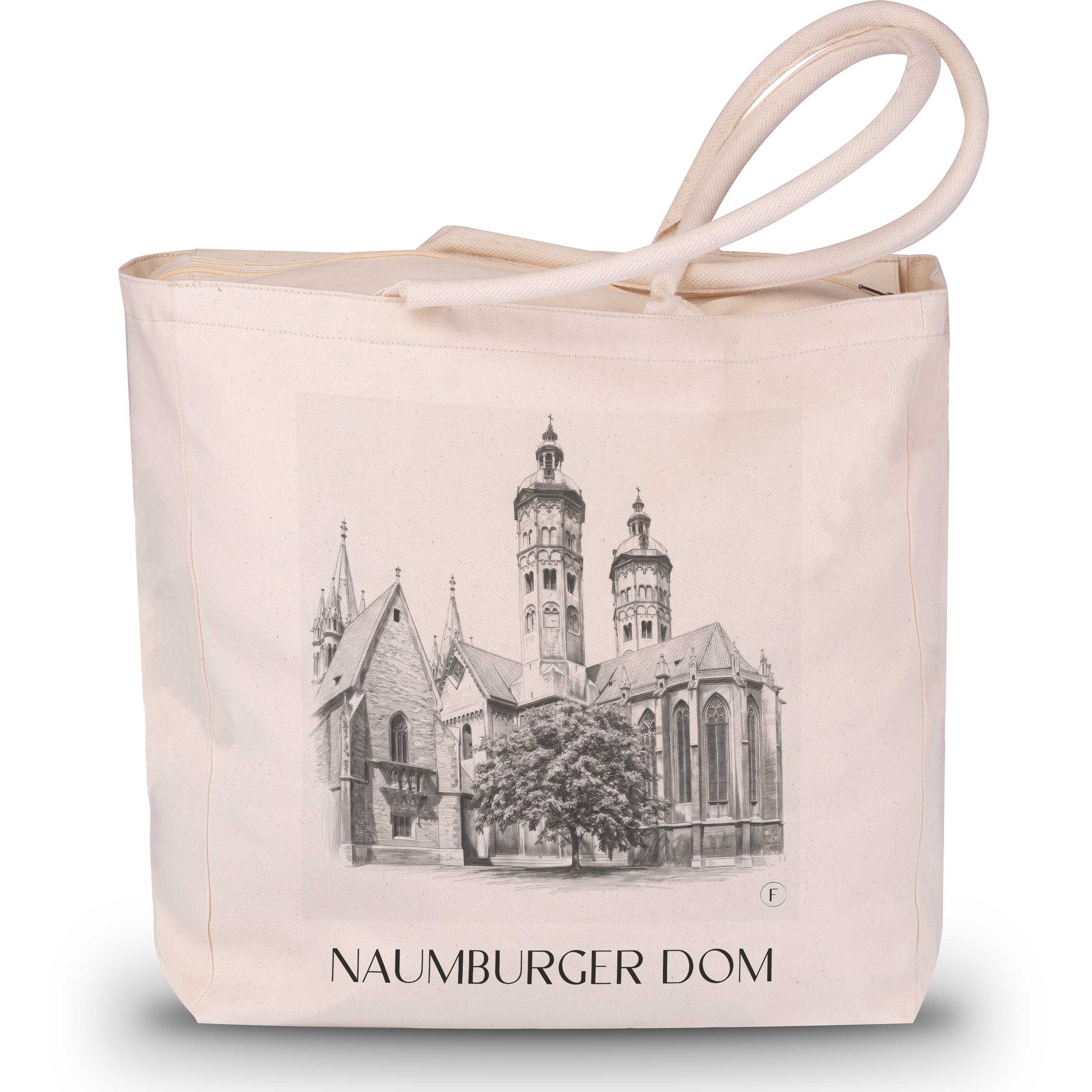 naumburger-dom--saale-deutschland-einkaufstasche-bleistift-zeichnung-drawing