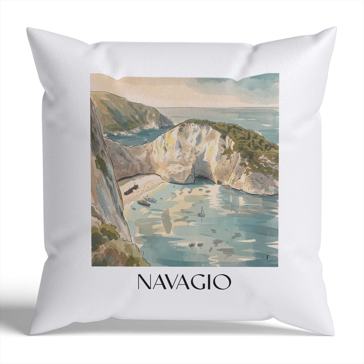 navagio-zakynthos-griechenland-kissenbezug-aquarell