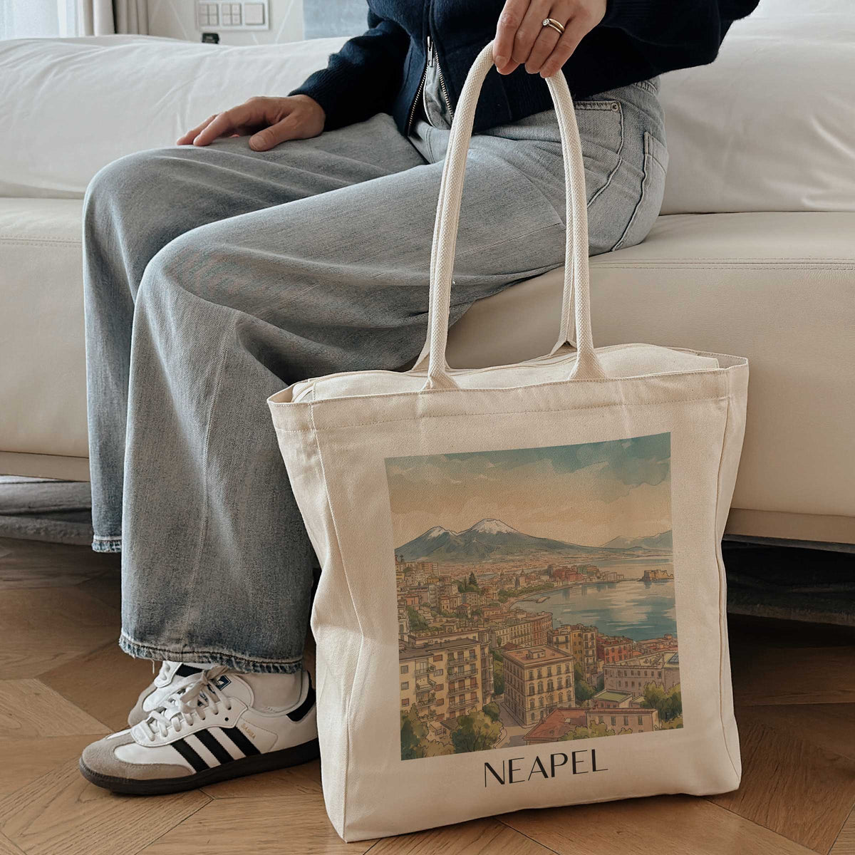 neapel-kampanien-italien-einkaufstasche-aquarell
