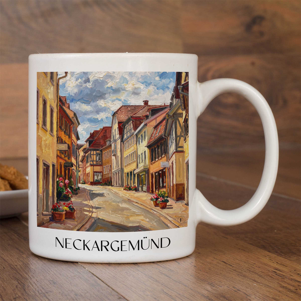 neckargemünd-neckartal-deutschland-kaffeebecher-oil-painting-oelgemaelde