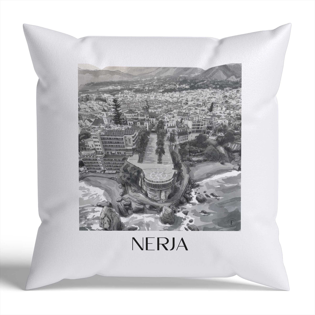 nerja-spanien-spanien-kissenbezug-aquarell-schwarz-weiss
