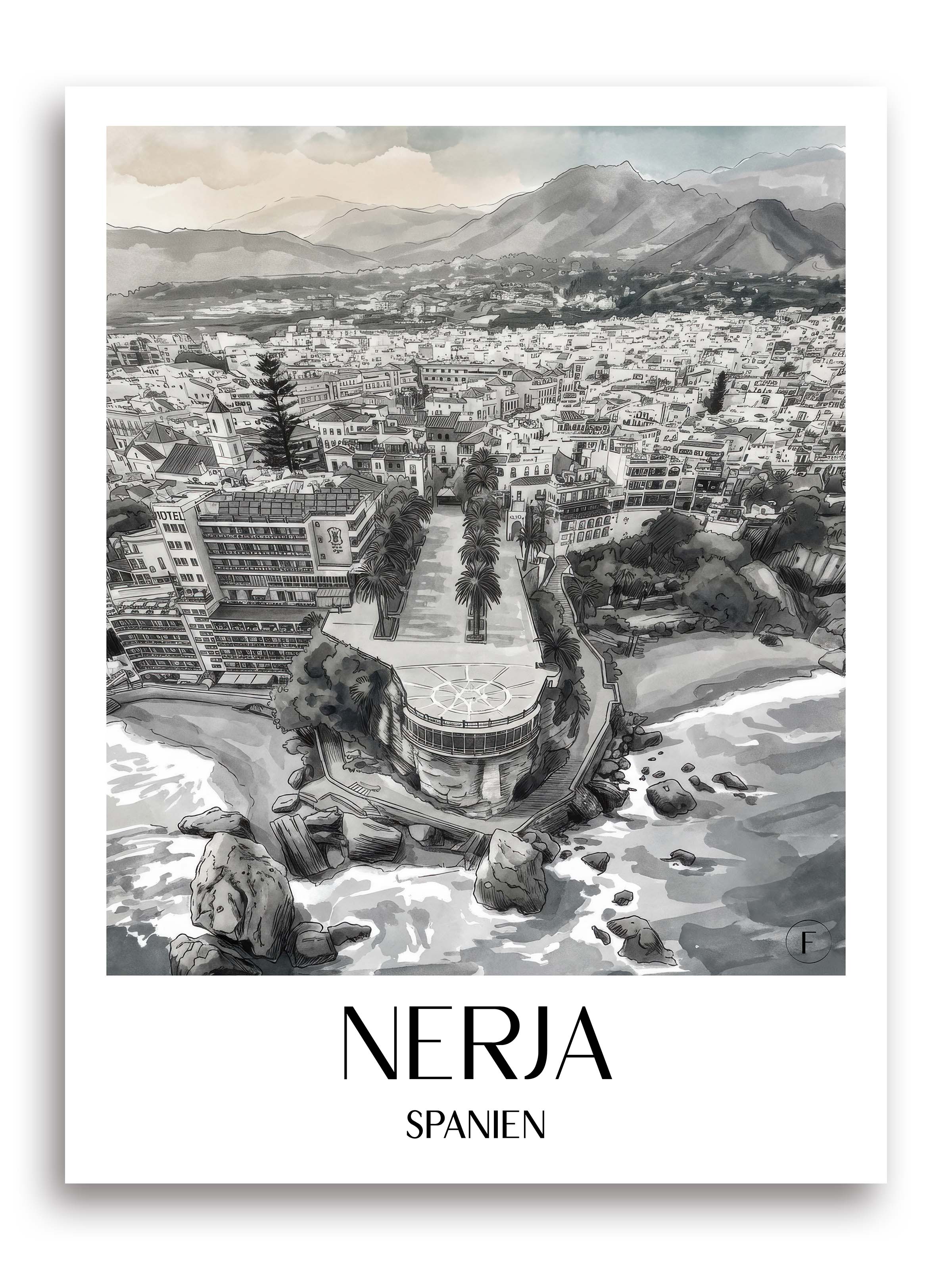 nerja-spanien-spanien-und-spanien-poster-aquarell-schwarz-weiss