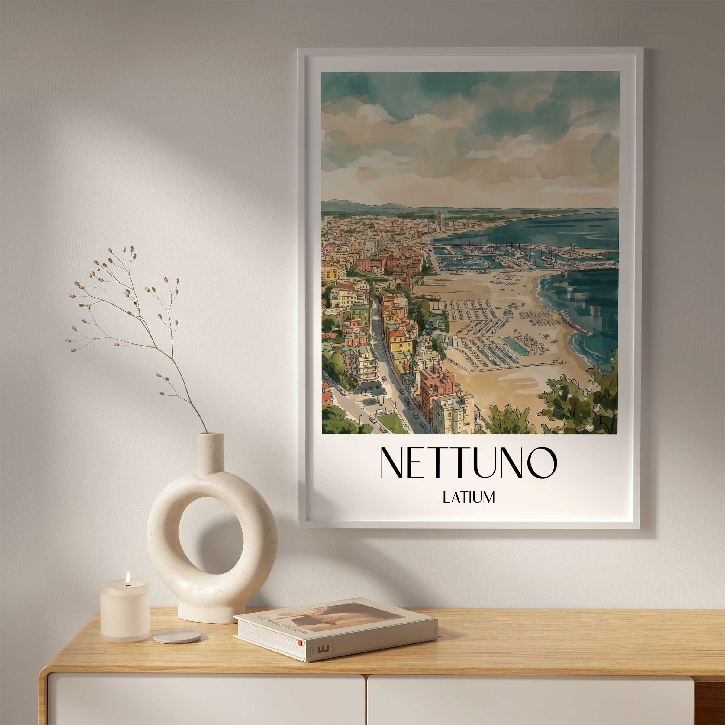 nettuno-latium-italien-poster-aquarell