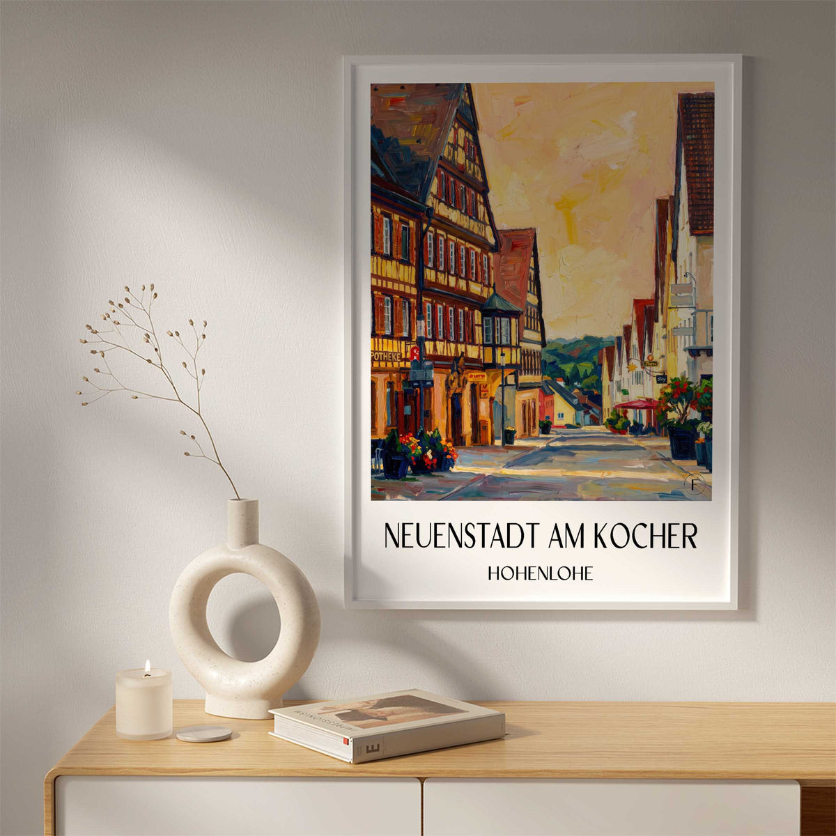 neuenstadt-am-kocher-hohenlohe-deutschland-poster-oil-painting-oelgemaelde