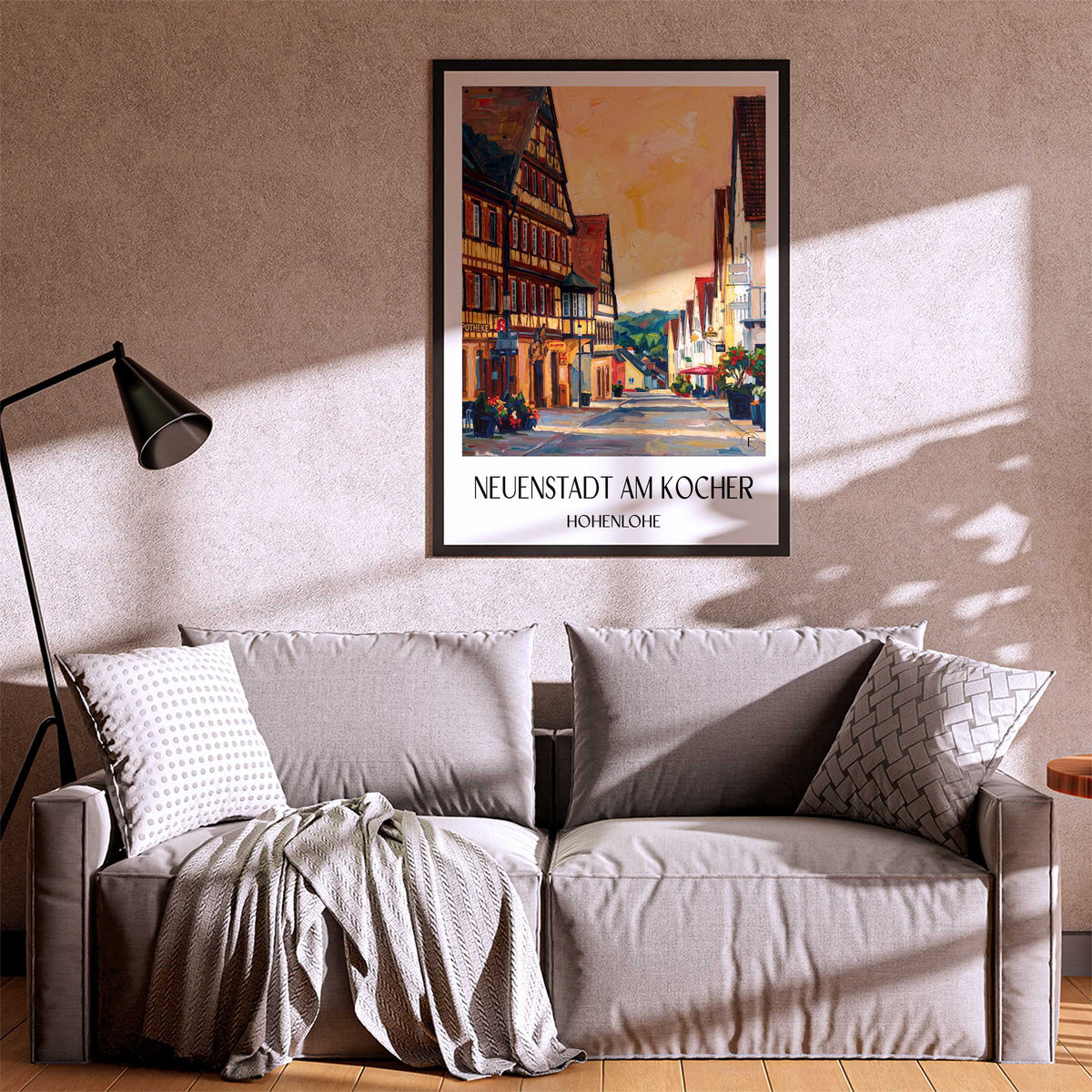 neuenstadt-am-kocher-hohenlohe-deutschland-poster-oil-painting-oelgemaelde