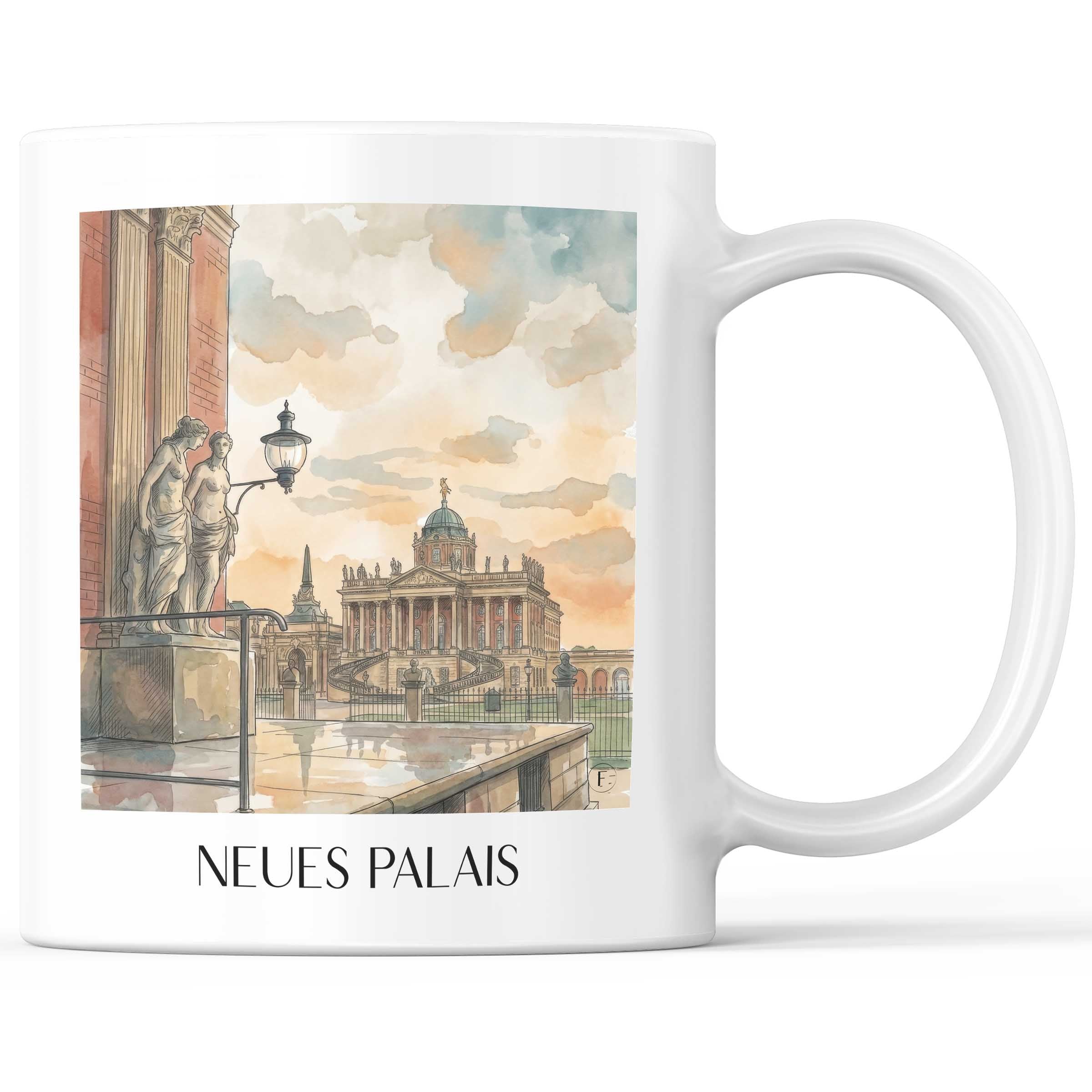 neues-palais-potsdam-deutschland-kaffeebecher-aquarell