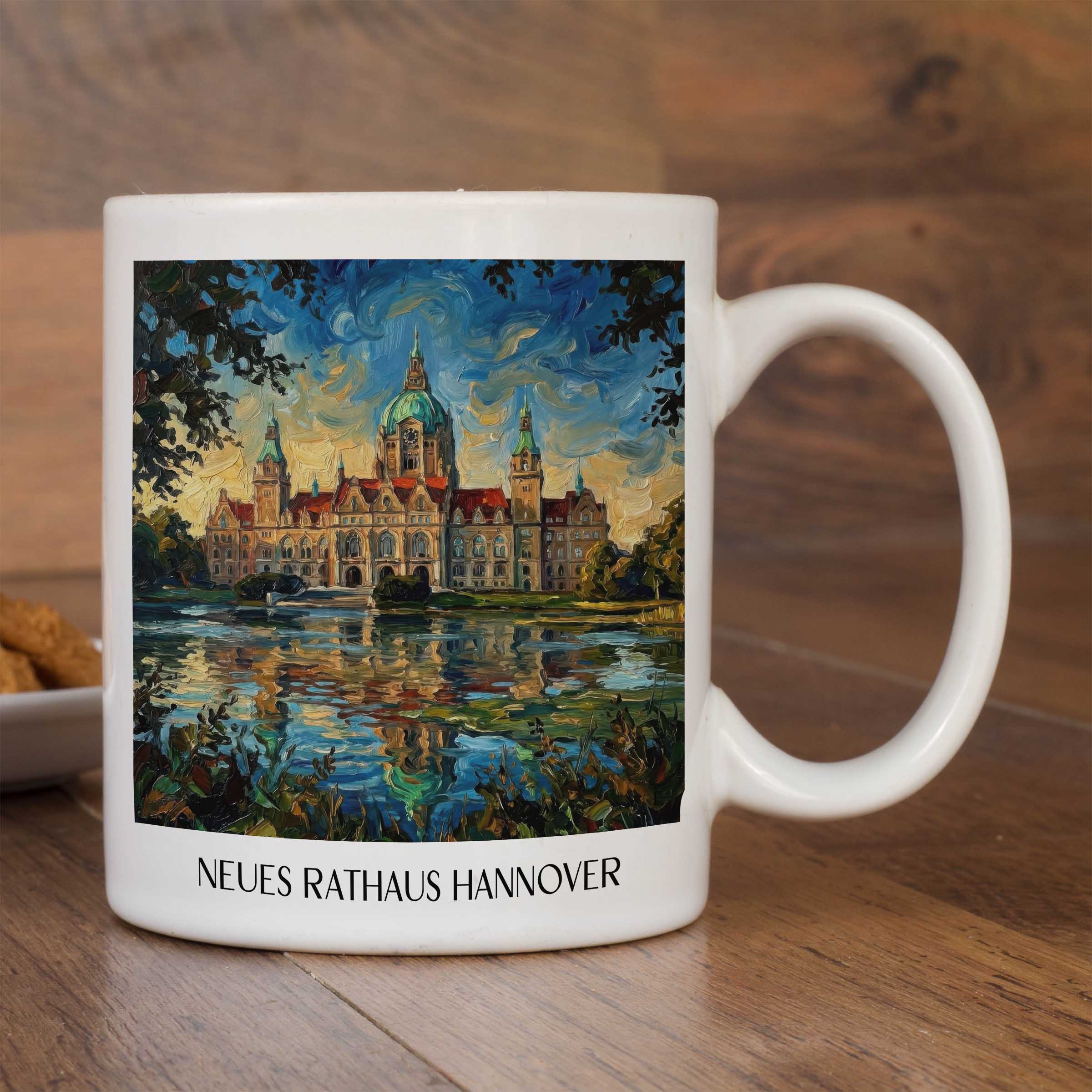 neues-rathaus-hannover-deutschland-kaffeebecher-oil-painting-oelgemaelde