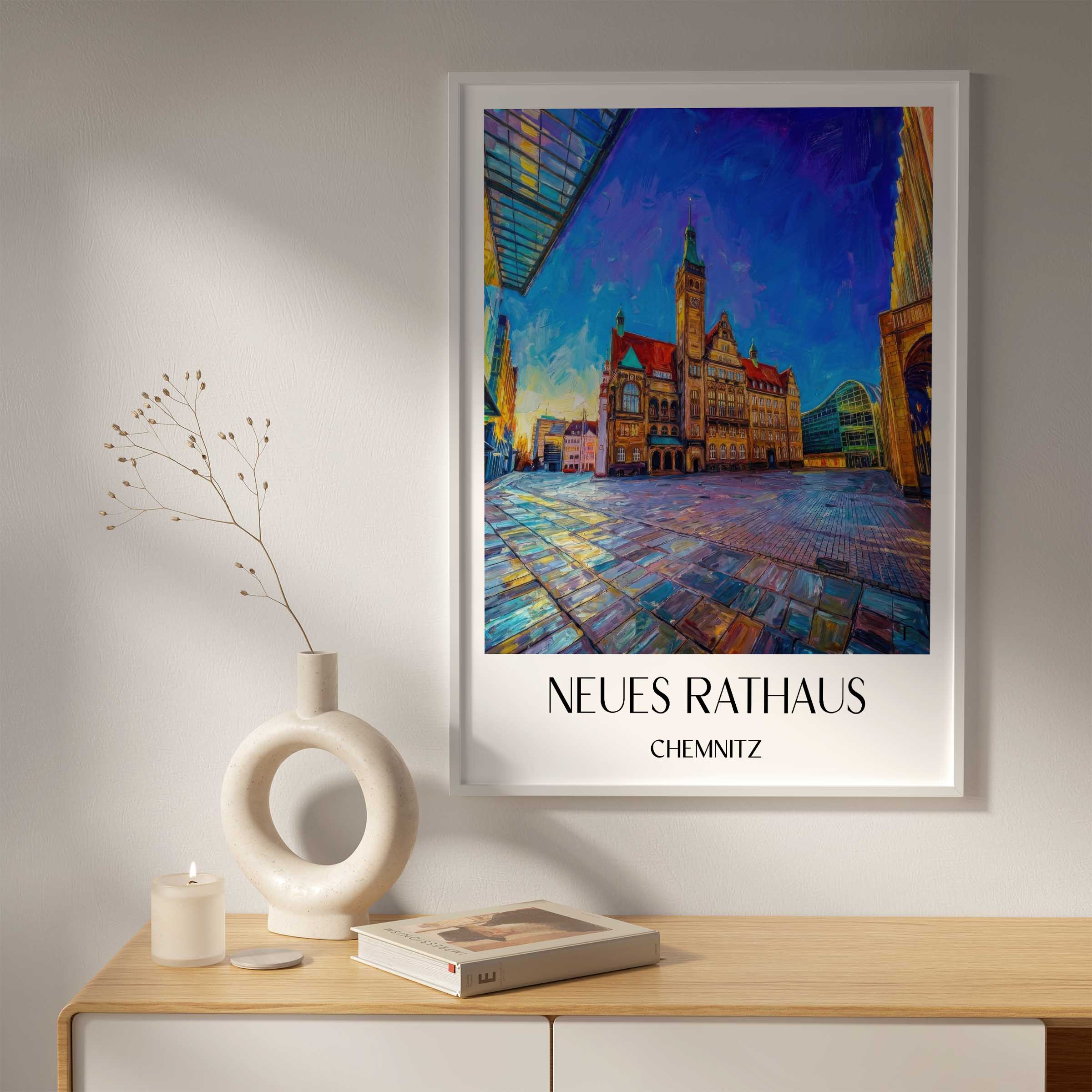neues-rathaus-chemnitz-deutschland-poster-oil-painting-oelgemaelde