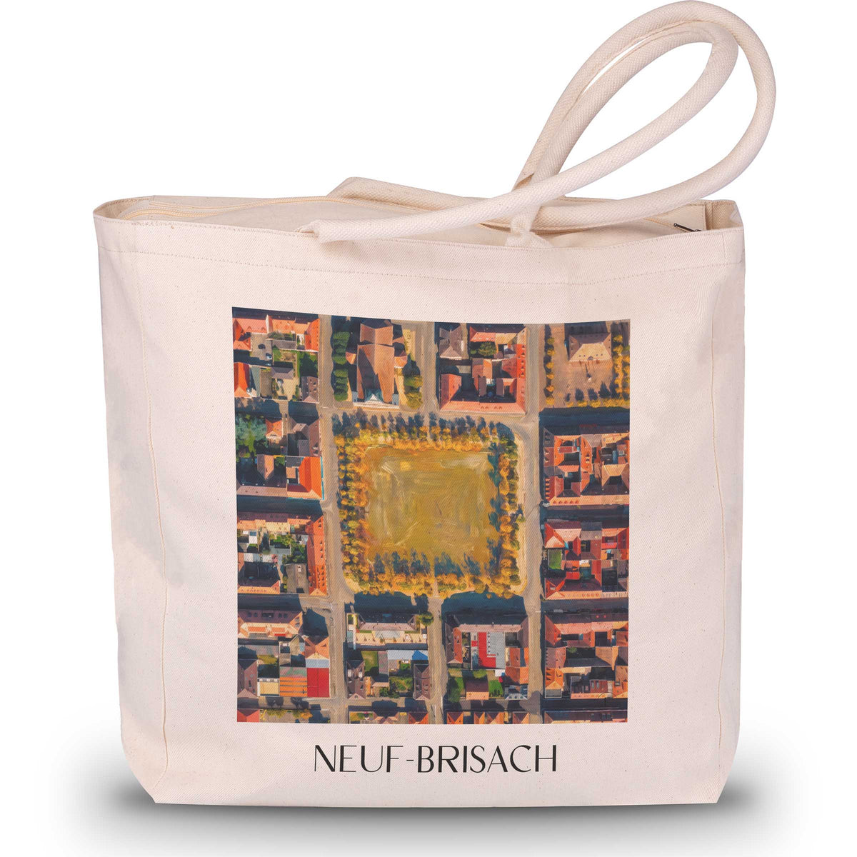 neuf-brisach-haut-rhin-frankreich-einkaufstasche-oil-painting-oelgemaelde
