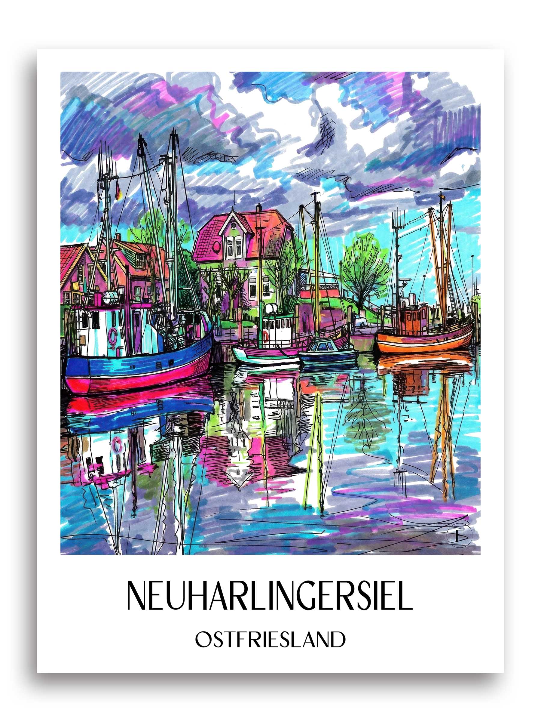 neuharlingersiel-ostfriesland-deutschland-poster-graffiti