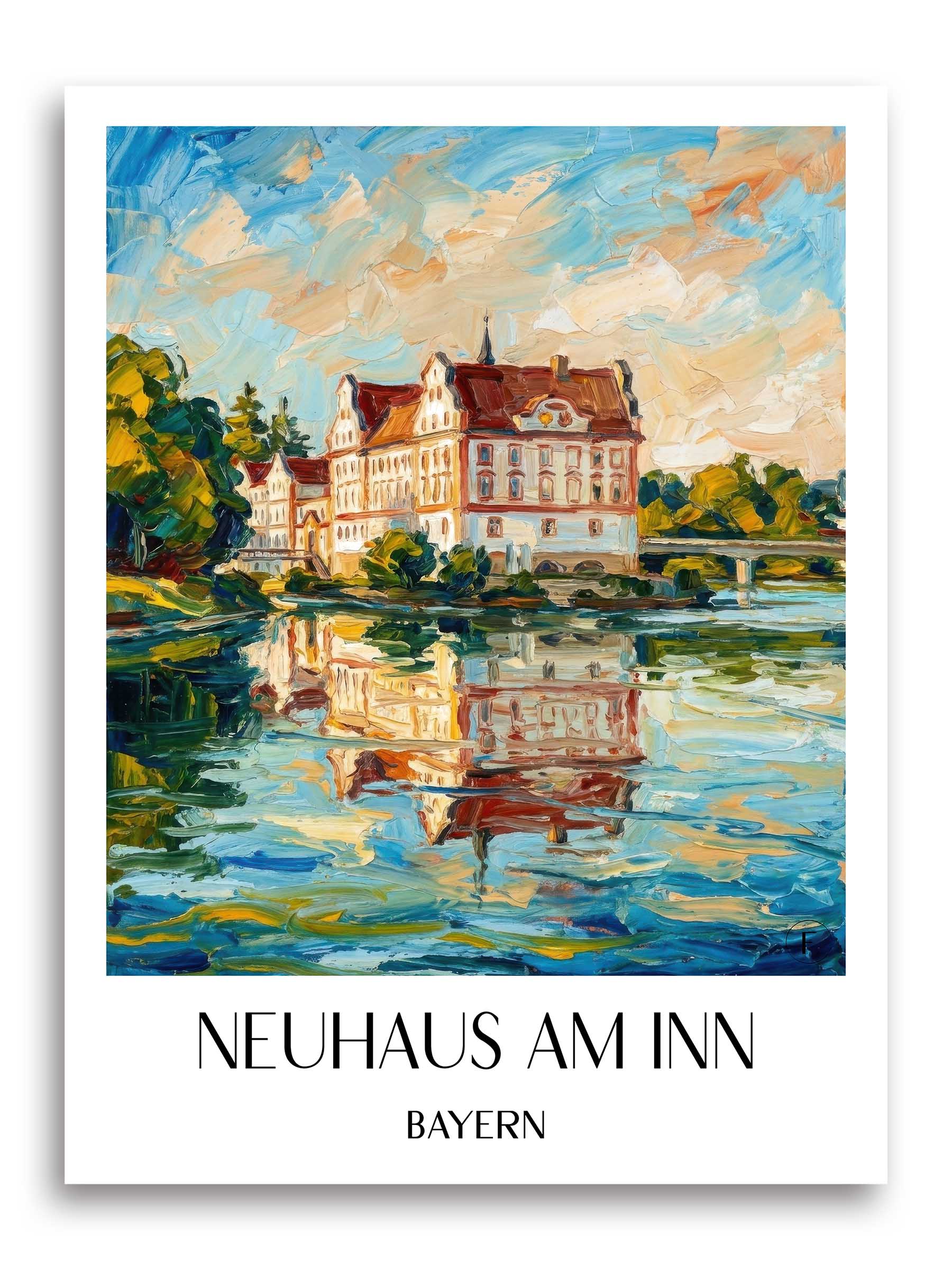 neuhaus-am-inn-bayern-deutschland-poster-oil-painting-oelgemaelde