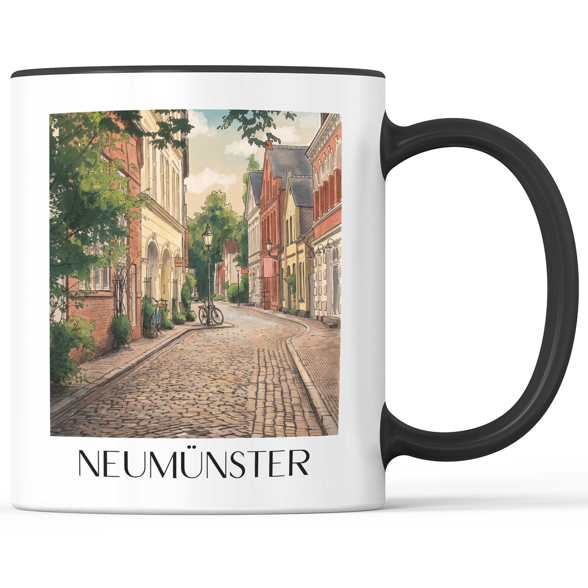 neumünster-holstein-deutschland-kaffeebecher-aquarell