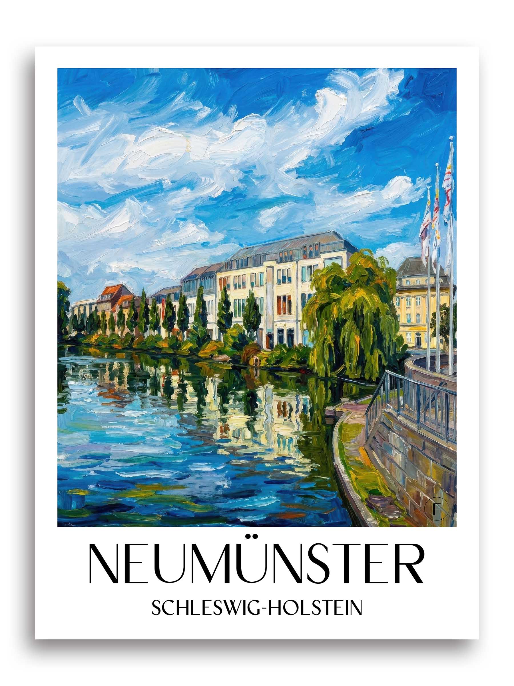 neumünster-schleswig-holstein-deutschland-poster-oil-painting-oelgemaelde