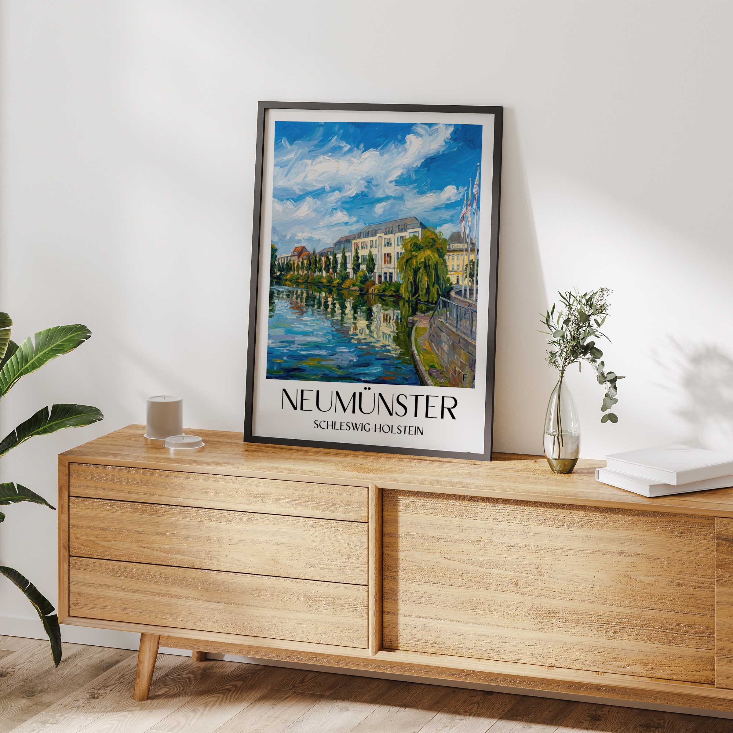 neumünster-schleswig-holstein-deutschland-poster-oil-painting-oelgemaelde