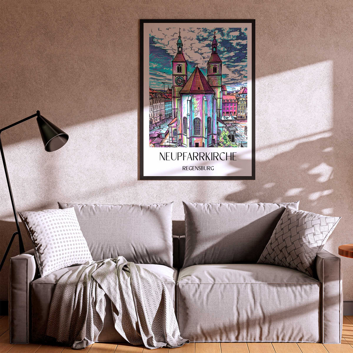 neupfarrkirche-regensburg-deutschland-poster-graffiti