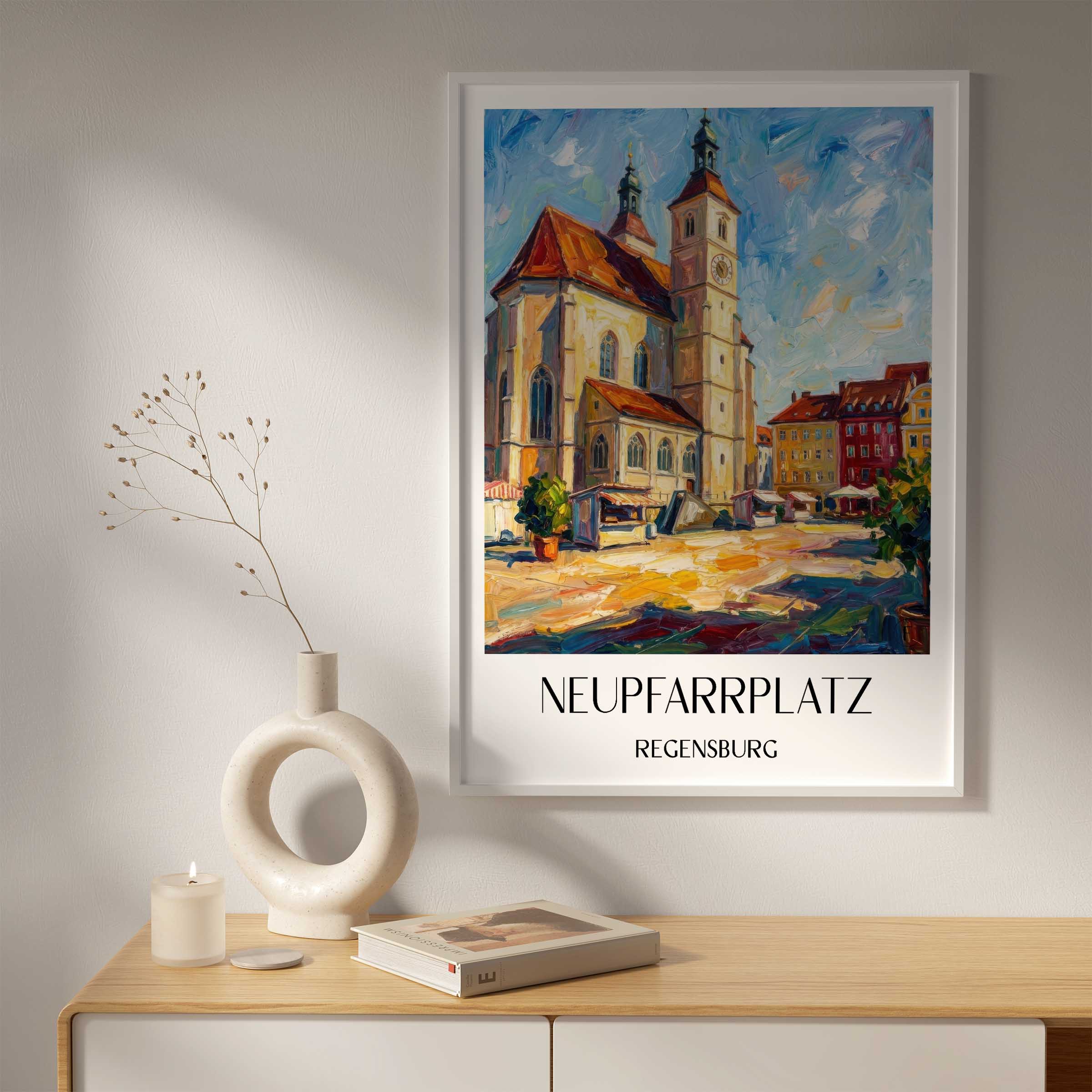neupfarrplatz-regensburg-deutschland-poster-oil-painting-oelgemaelde