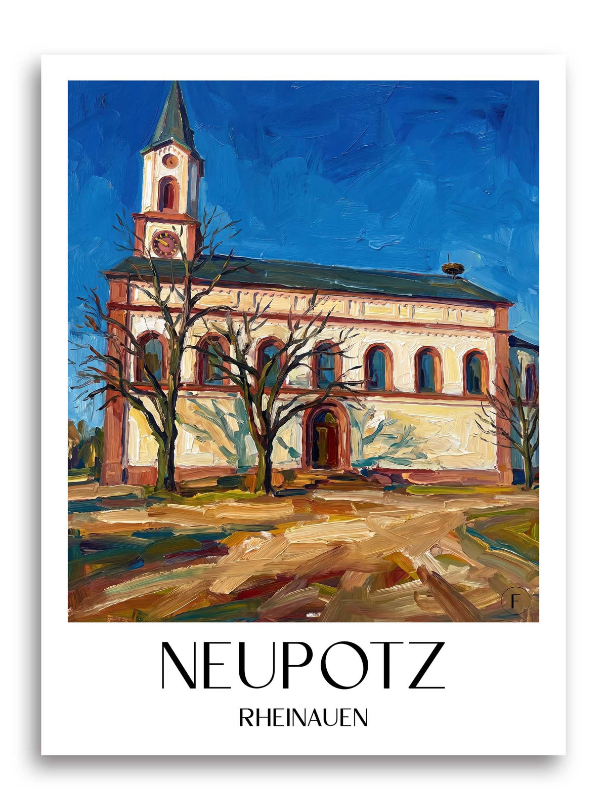 neupotz-rheinauen-deutschland-poster-oil-painting-oelgemaelde