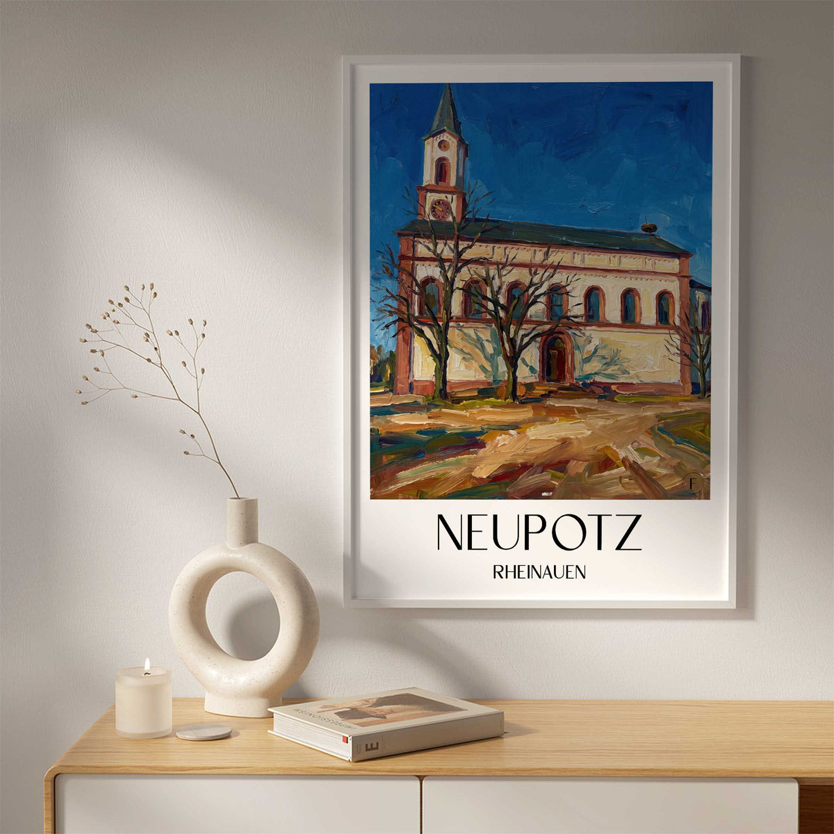 neupotz-rheinauen-deutschland-poster-oil-painting-oelgemaelde