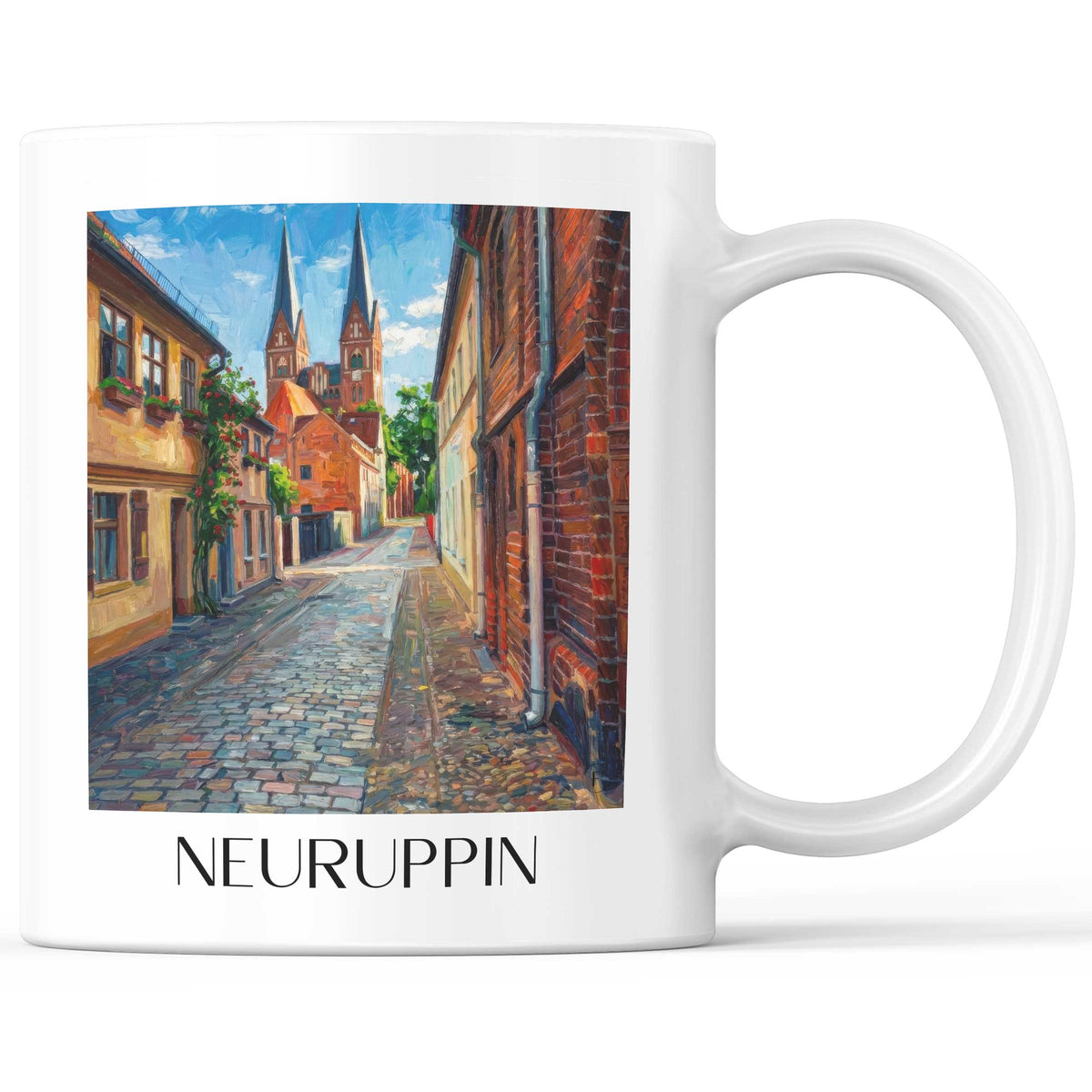 neuruppin-brandenburg-deutschland-kaffeebecher-oil-painting-oelgemaelde
