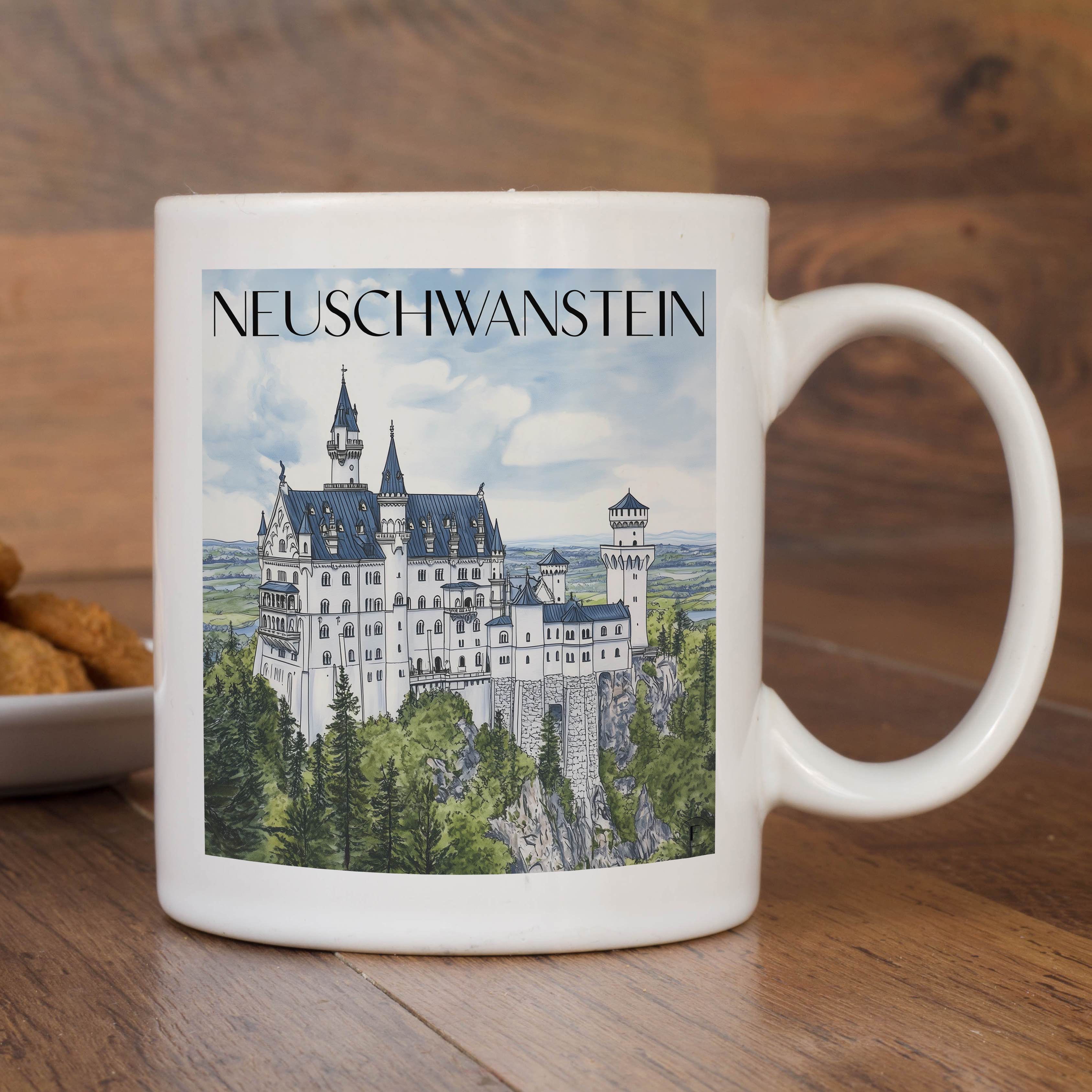 neuschwanstein-deutschland-einkaufstasche-aquarell
