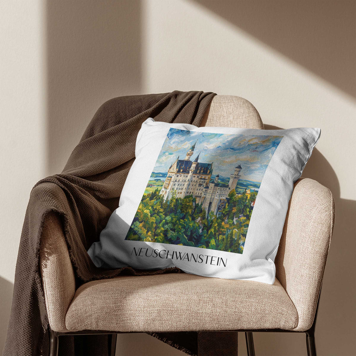 neuschwanstein-deutschland-deutschland-kissenbezug-oil-painting-oelgemaelde