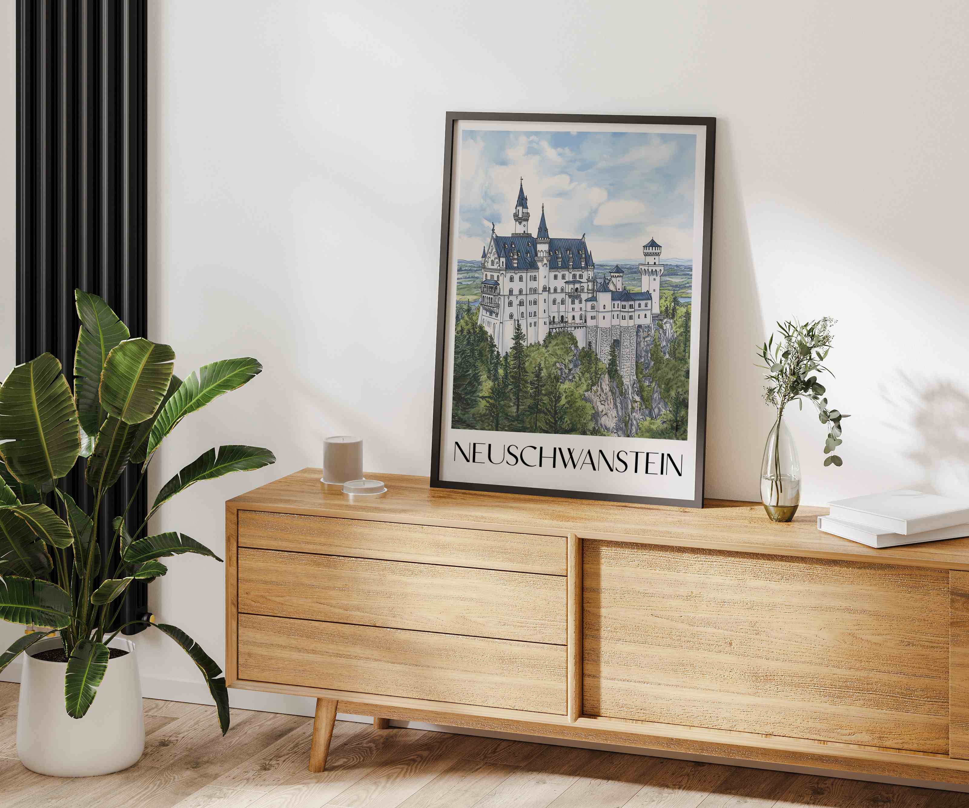 neuschwanstein-deutschland-poster-aquarell