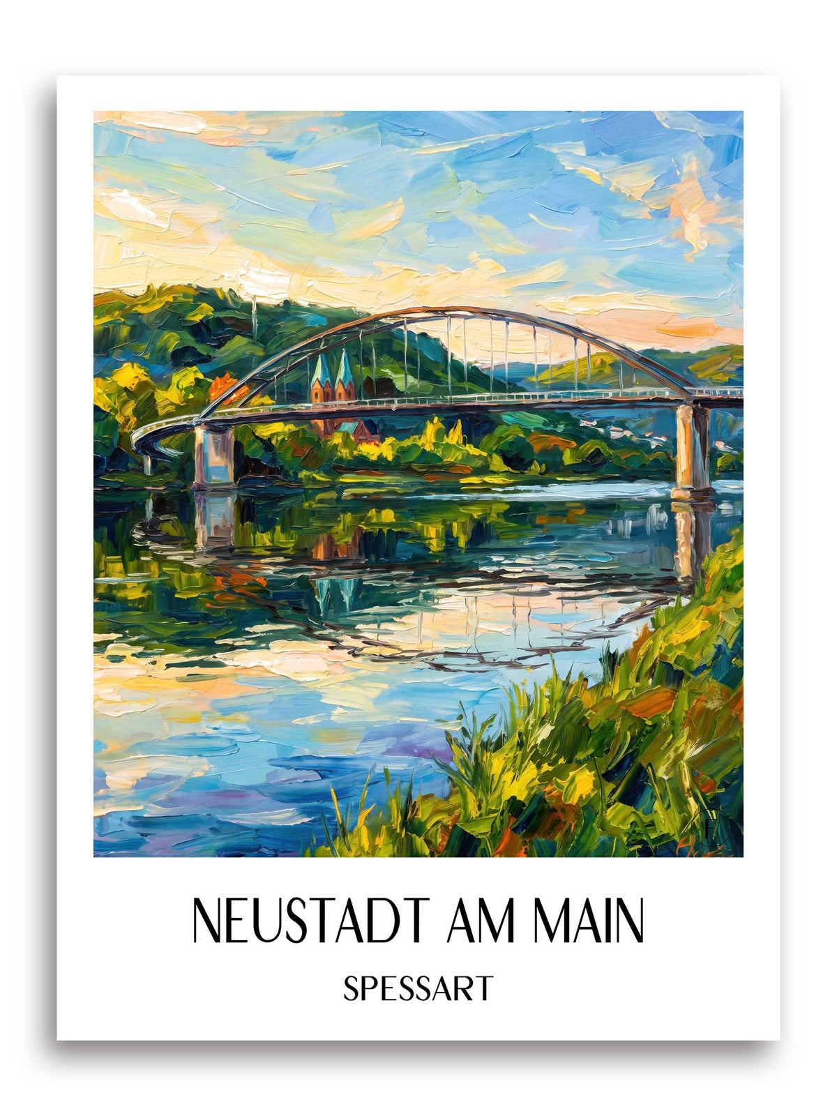 neustadt-am-main-spessart-deutschland-poster-oil-painting-oelgemaelde