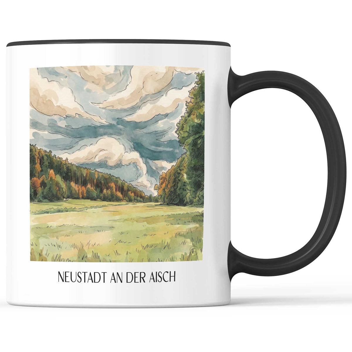 neustadt-an-der-aisch-mittelfranken-deutschland-kaffeebecher-aquarell