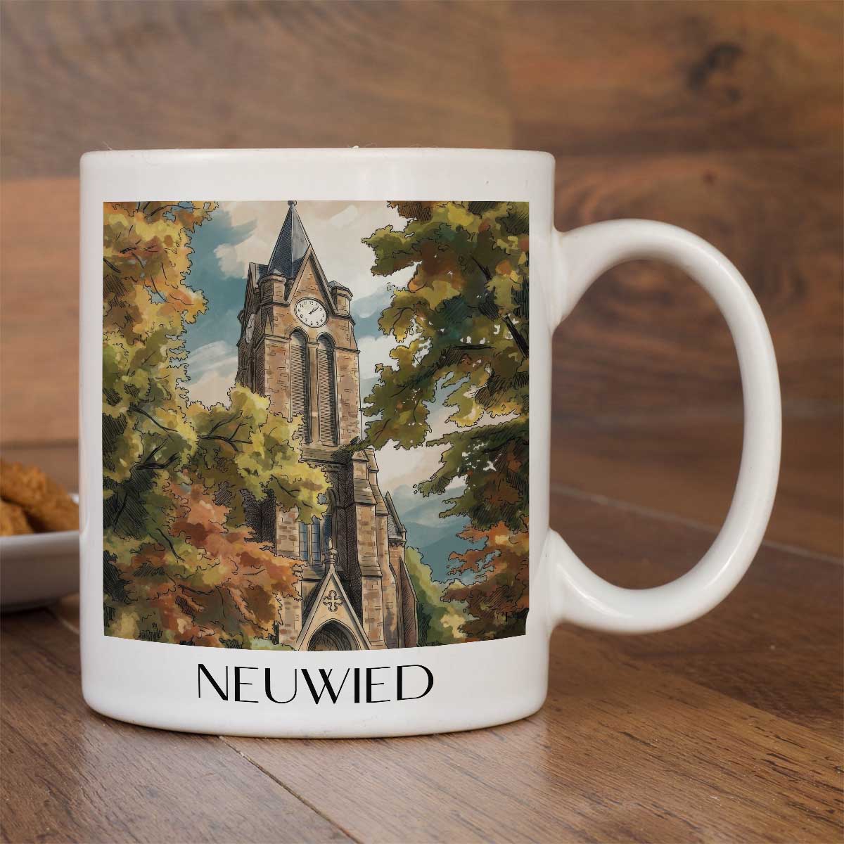 neuwied-mittelrhein-deutschland-kaffeebecher-aquarell