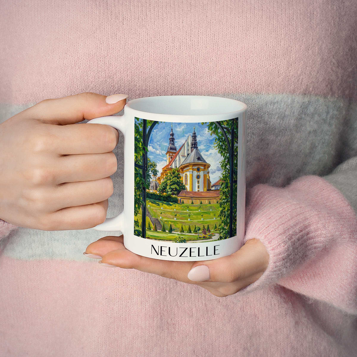 neuzelle-brandenburg-deutschland-kaffeebecher-oil-painting-oelgemaelde