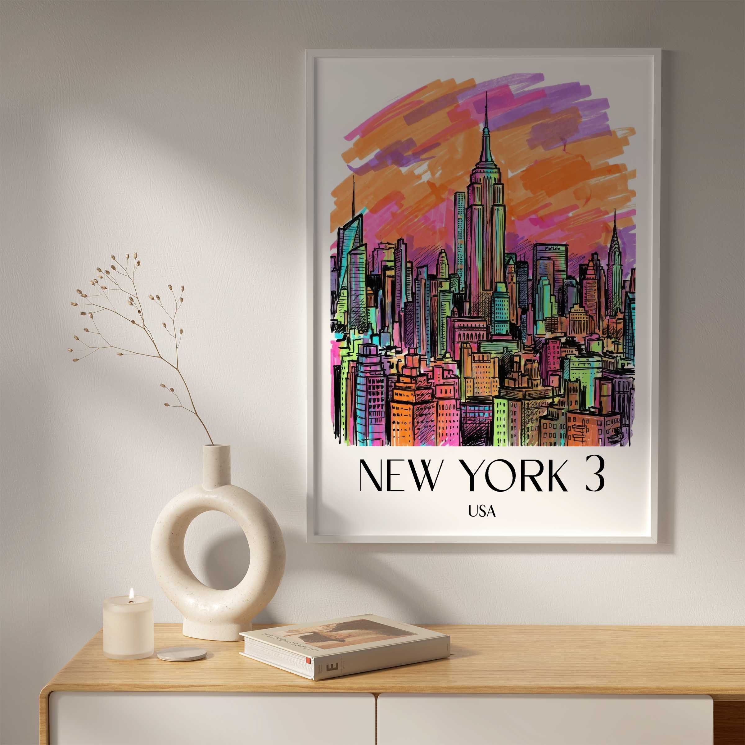 new-york-3-usa-poster-graffiti