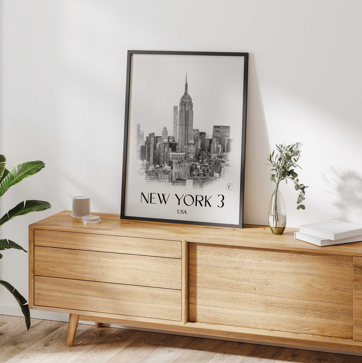 new-york-3-usa-poster-bleistift-zeichnung-drawing