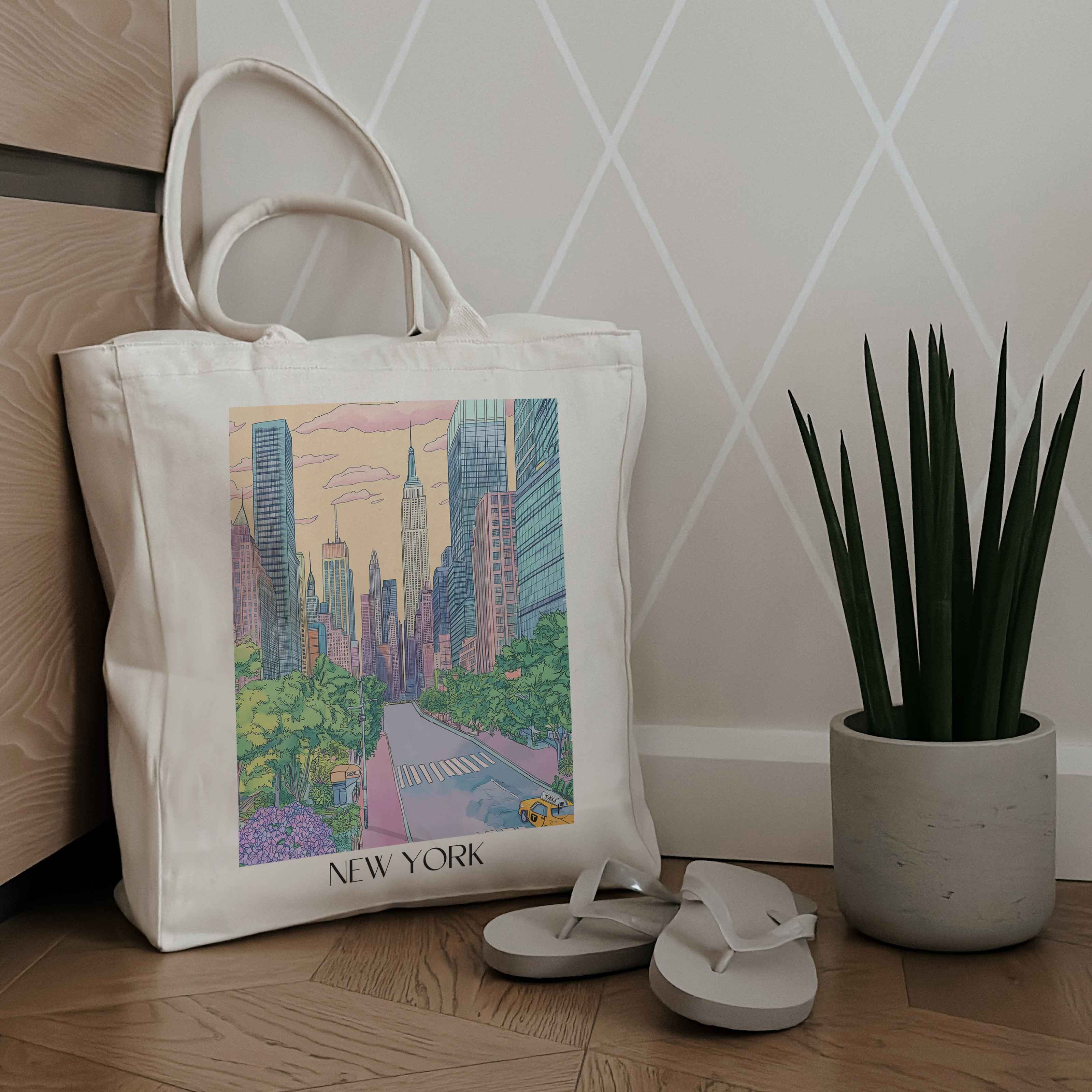 new-york-3-usa-einkaufstasche-aquarell