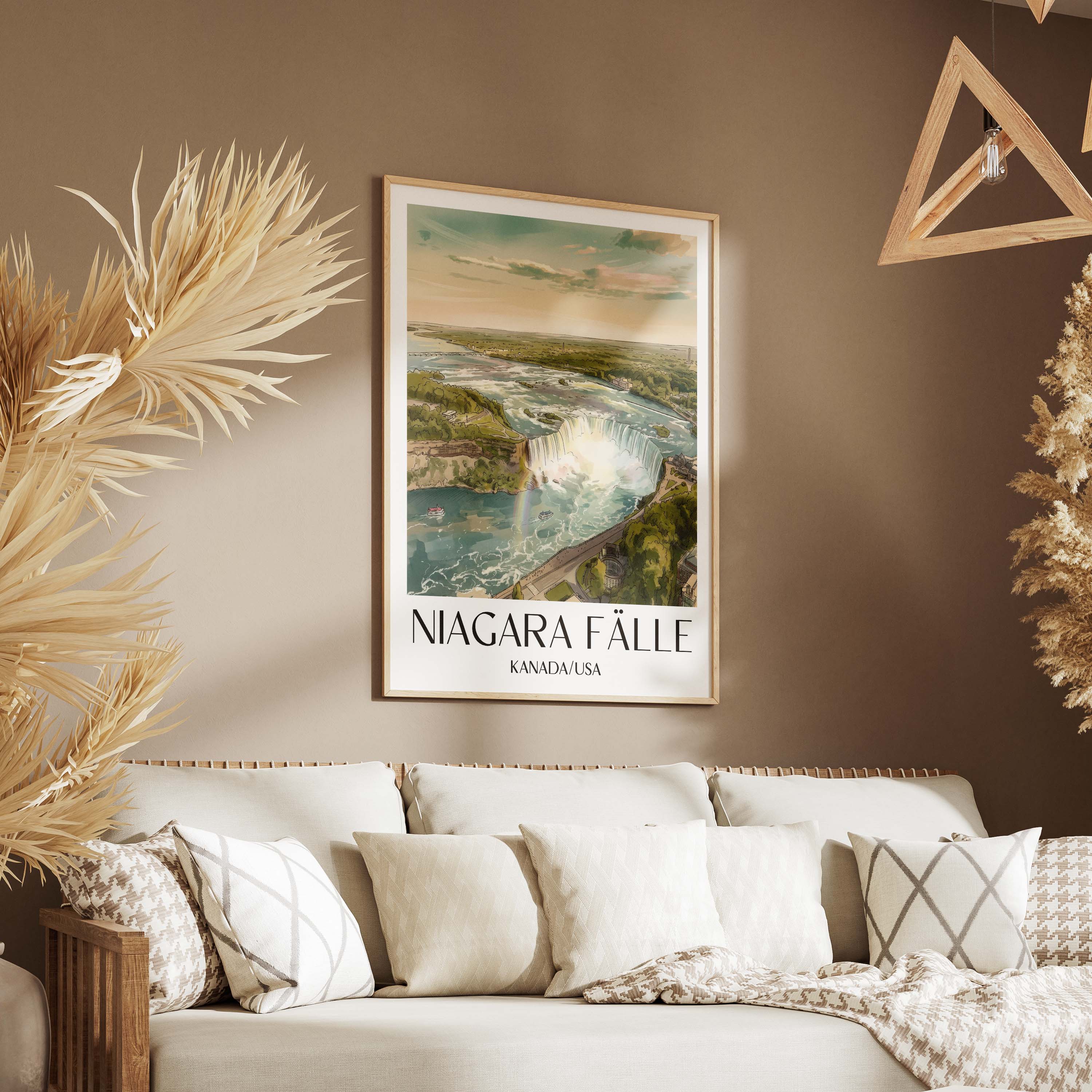 niagara-fälle-kanada-und-vereinigte-staaten-poster-aquarell