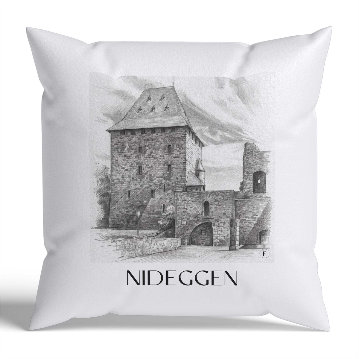 nideggen-eifel-deutschland-kissenbezug-bleistift-zeichnung-drawing