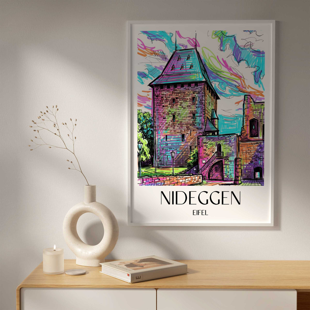 nideggen-eifel-deutschland-poster-graffiti