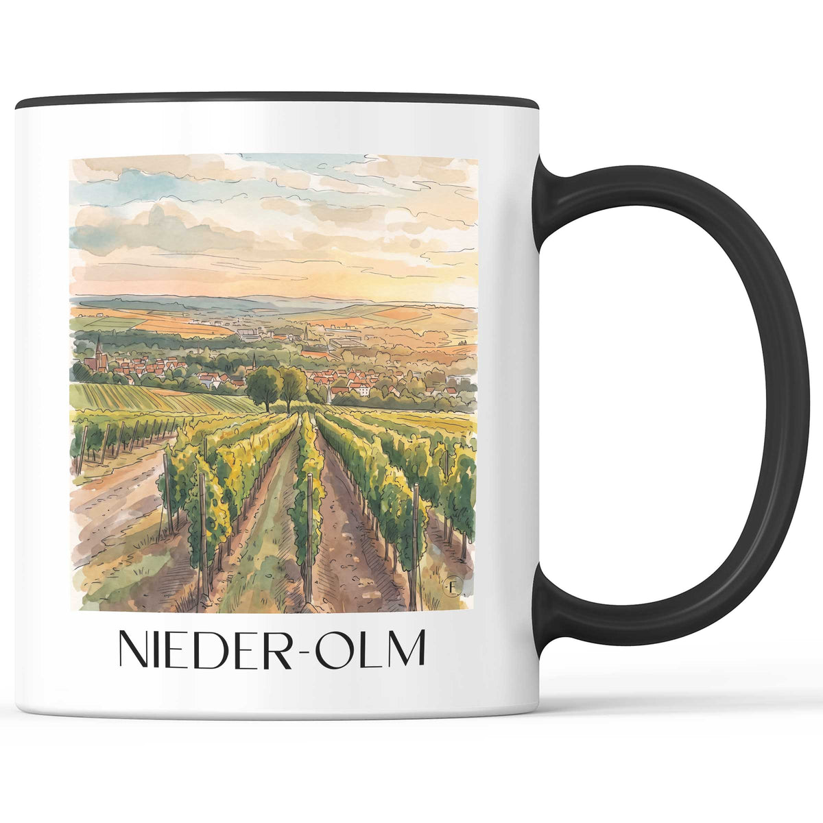 nieder-olm-rheinhessen-deutschland-kaffeebecher-aquarell
